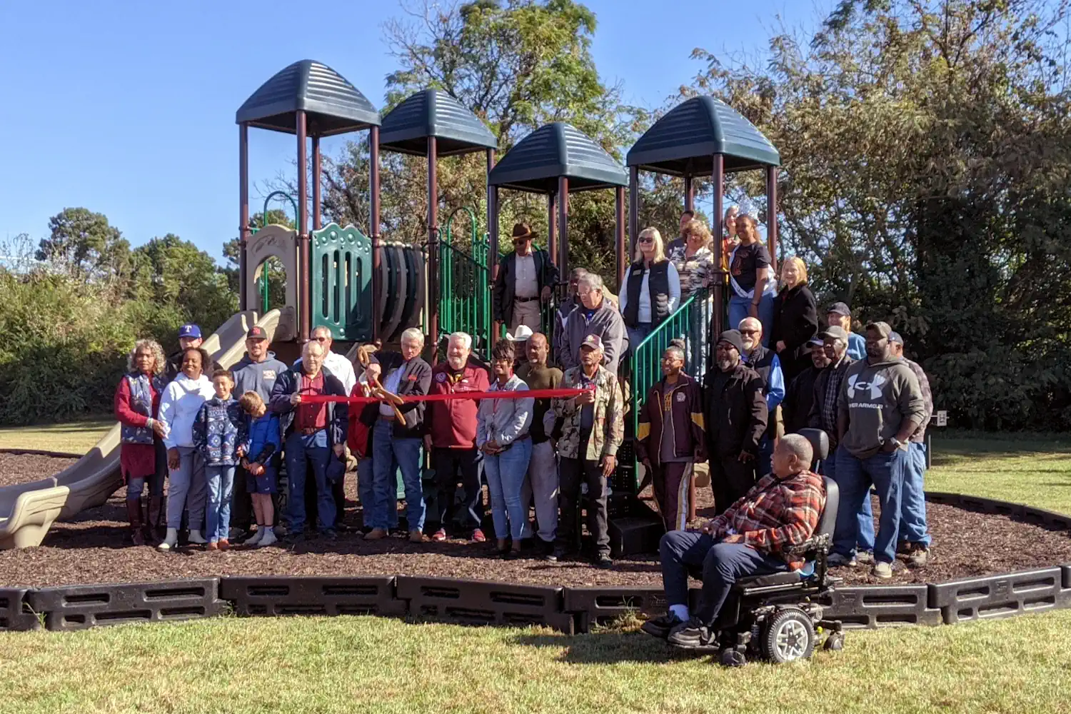 Scrapp Miller Park Ribbon Cutting Scrapp Miller Park Ribbon Cutting